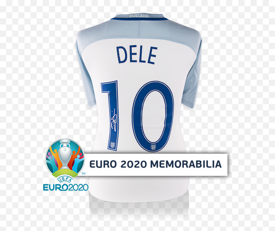 Dele Alli Official Uefa Euro 2020 Signed England Home Shirt - Italy 2020 21 Home Verratti Jersey Png,Spurs Icon