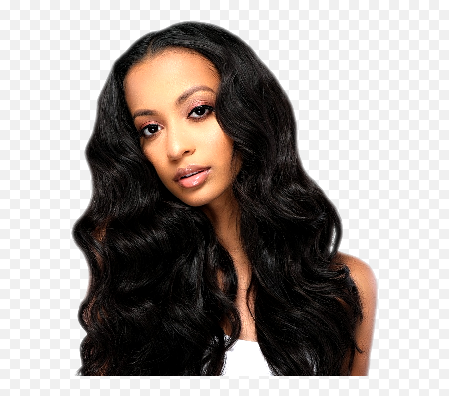 Hair Weave Transparent Png Clipart - Black Hair Model Png,Weave Png