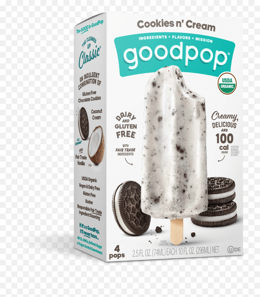 Goodpop Flavors - Cookies And Cream Png,Oreo Icon Mini