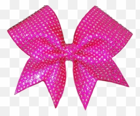 Glitter Bow Ribbon Free Png Image - Pink Black Background