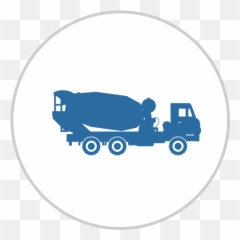 Concrete Mixer Icon Clipart - Commercial Vehicle png