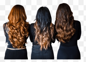All About Hair Extensions - Model Png
