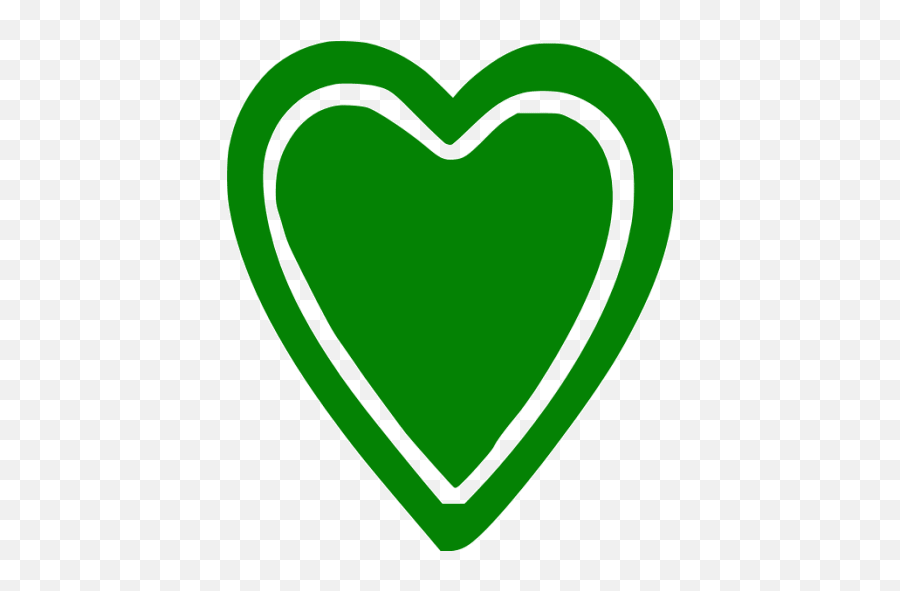 Green Heart 18 Icon - Free Green Heart Icons Heart Gif Green Png,Free Heart Icon