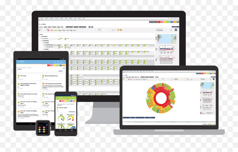 Savision Integrates Network Monitoring Tool With The - Prtg Interfases De Usuario Png,Network Monitoring Icon