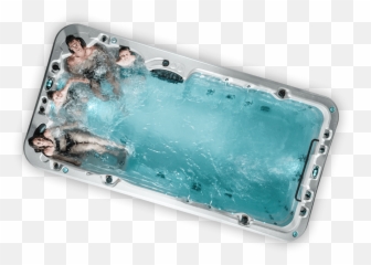 The Aquagym Max Swim Spa - Smartphone png