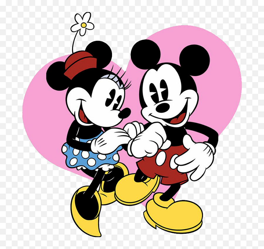 Minnie Mouse Snowflake Transparent - Mickey Mouse And Minnie Mouse Png,Minnie Mouse Transparent