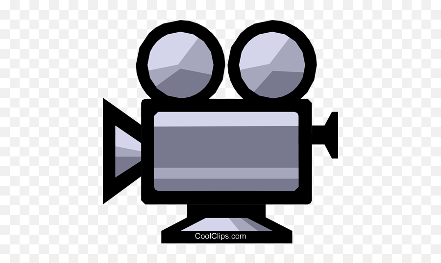 Motion Picture Camera Royalty Free Vector Clip Art - Png,Cool Camera Icon