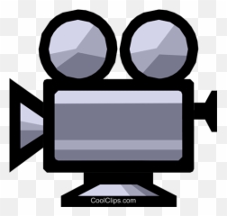 Motion Picture Camera Royalty Free Vector Clip Art - Png