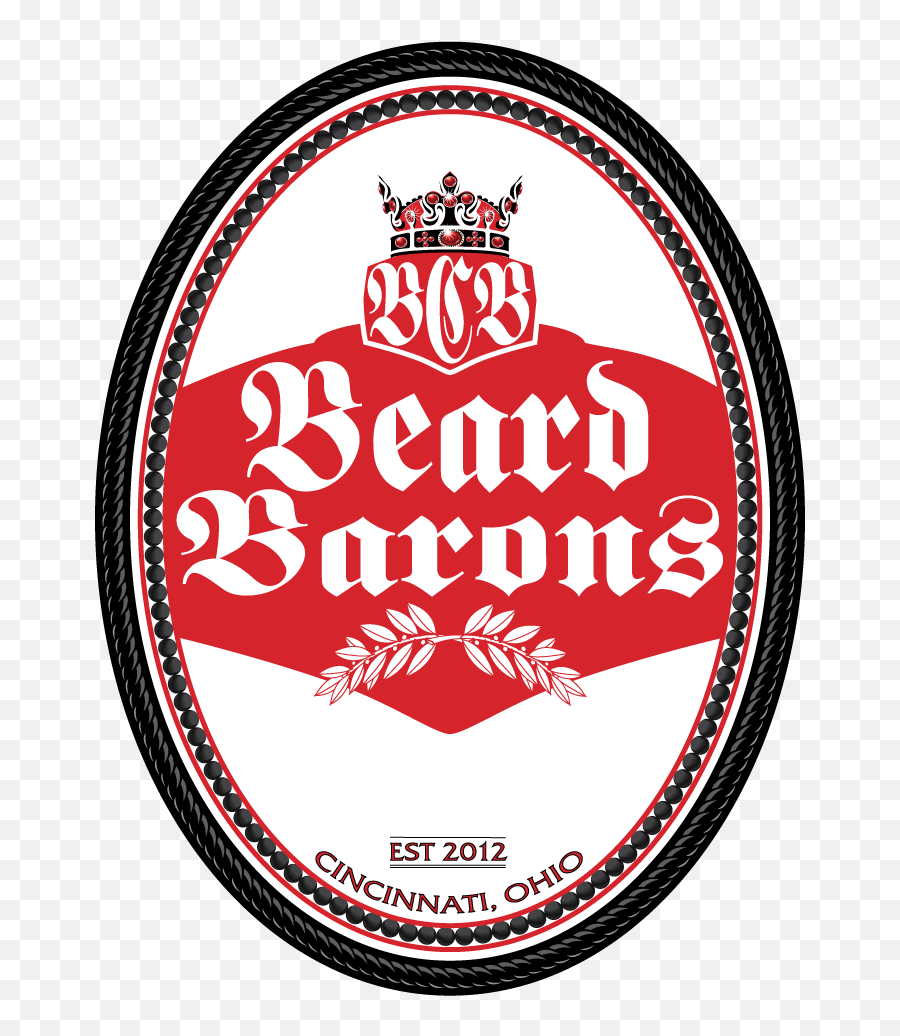 Cincinnati Beard Barons - Beards Mustaches Community And Circle Png,Mustaches Logo