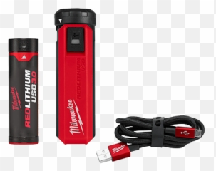Redlithium Usb Charger U0026 Portable Power Source Kit - Milwaukee Redlithium Usb png