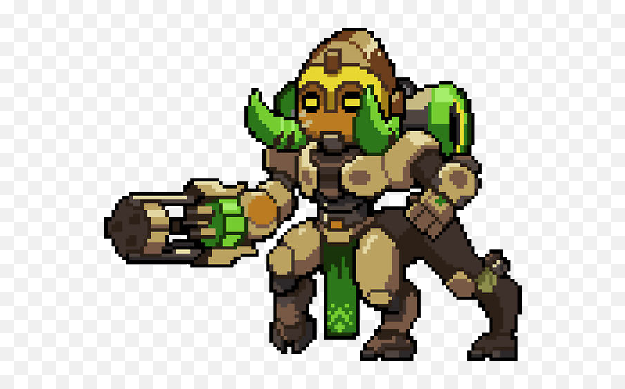 Orisa Png 4 Image - Overwatch Orisa Pixel Spray,Orisa Transparent