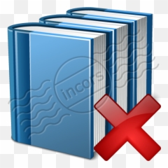 Books Blue Delete 8 Free Images - vector clip png