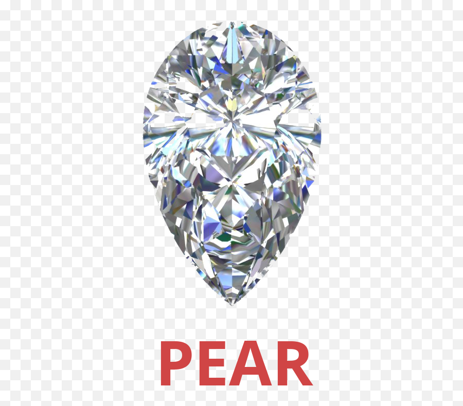 Natural Gia Certified Pear Cut Diamonds - 60 Th Png,Loose Diamonds Png
