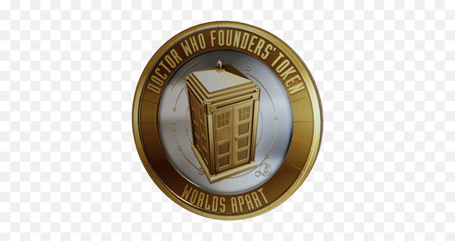 Doctor Who Worlds Apart Founders Token Png British Icon Dalek