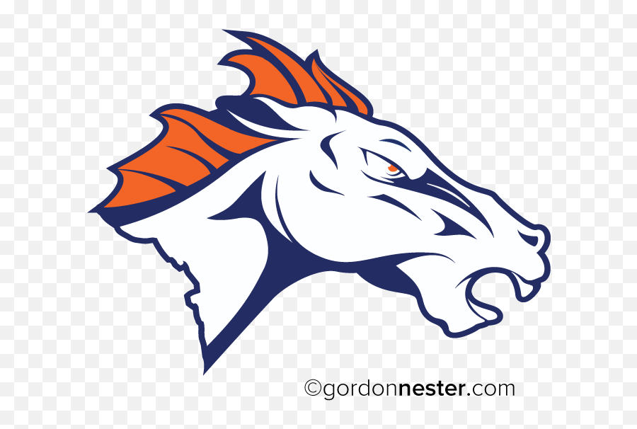 Download Thunder Horse Broncos Stallion Denver Free Png Icon