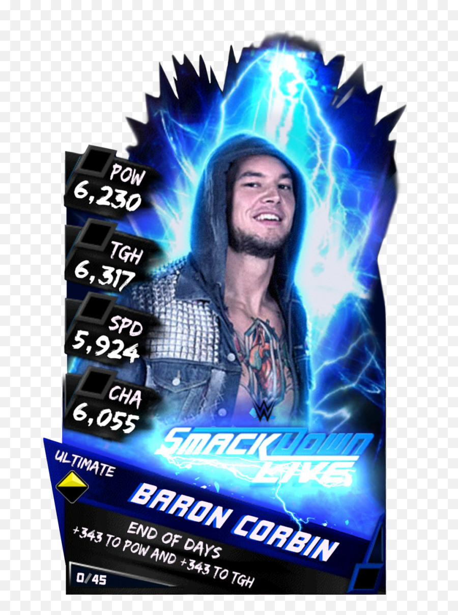 Baron Corbin Wwe Supercard - Baron Corbin And Wolf Png,Baron Corbin Png