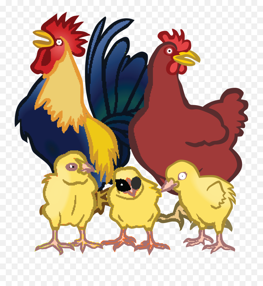 Free Chicken Clipart Transparent - Chickens Png Clipart,Chicken Transparent