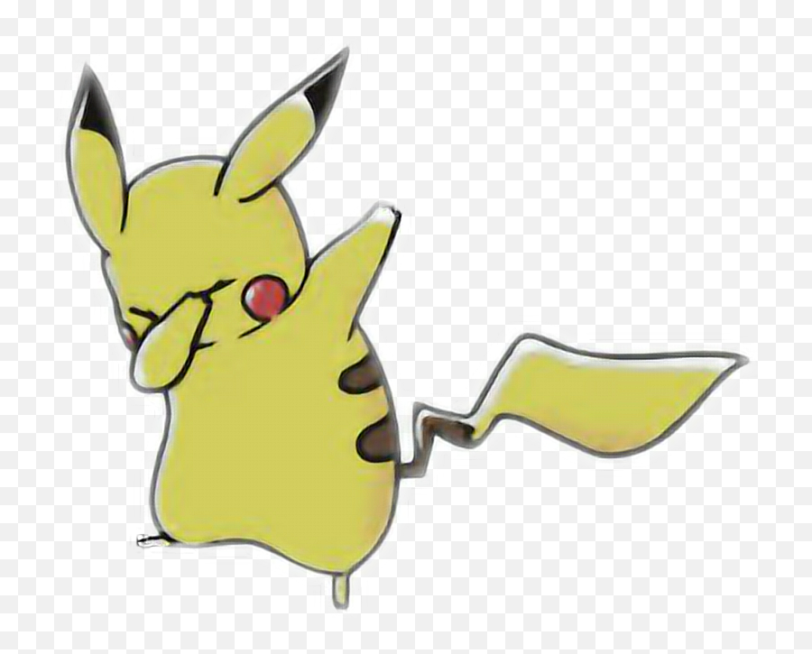 Transparent Dabbing Dablife Picachu - Draw Dabbing Animals Png,Dab Png