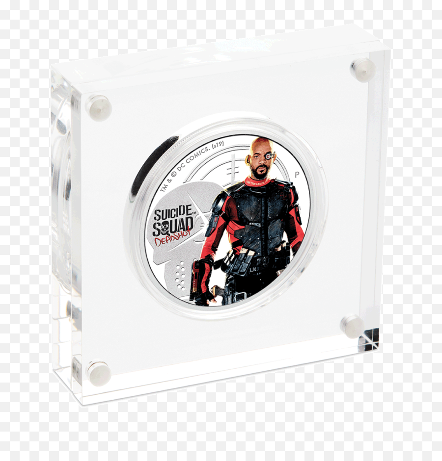 Suicide Squad - 1 Oz Emkcom Deadshot Png,Suicide Squad Logo Png