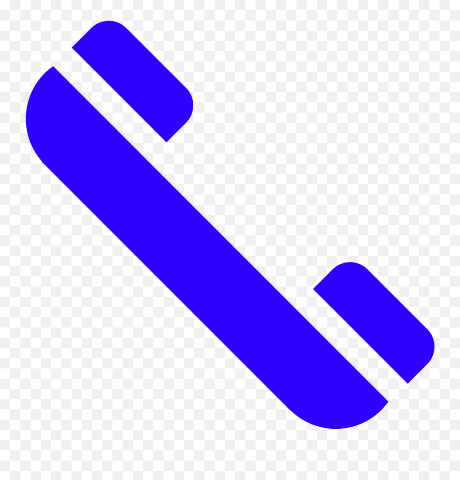 Logo Telefono Sin Fondo - Icono De Telefono Azul Fondo Transparente Png,Telefono Png