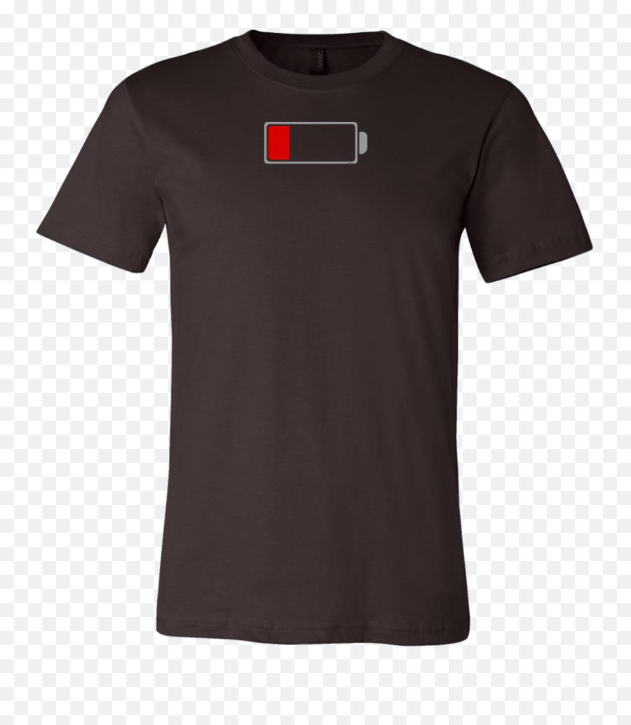 Low Battery Menu0027s T - Shirt U2013 Mazzaji Co Minimize T Shirt Png,Low Battery Png