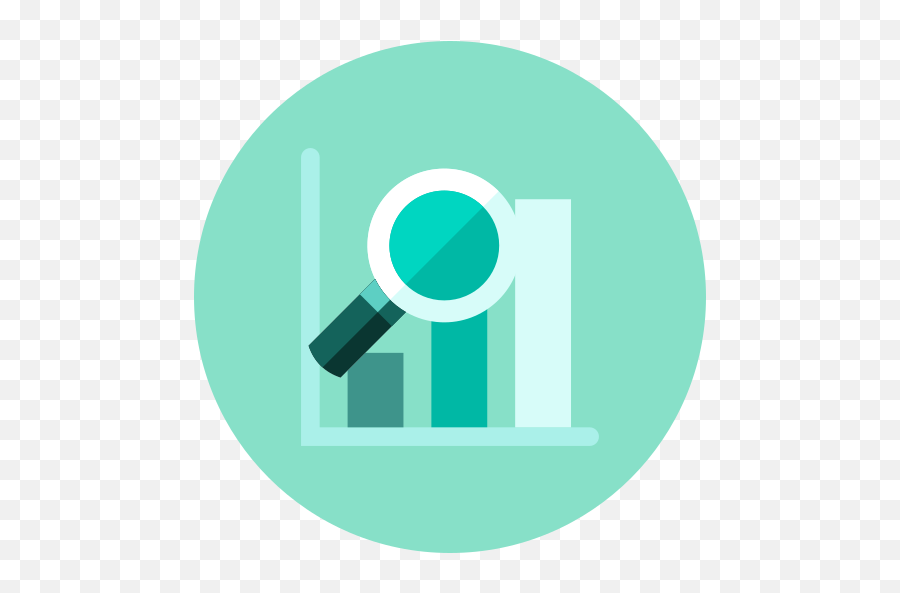 Graph Magnifier Analysis Analytics - Circle Png,Analysis Png