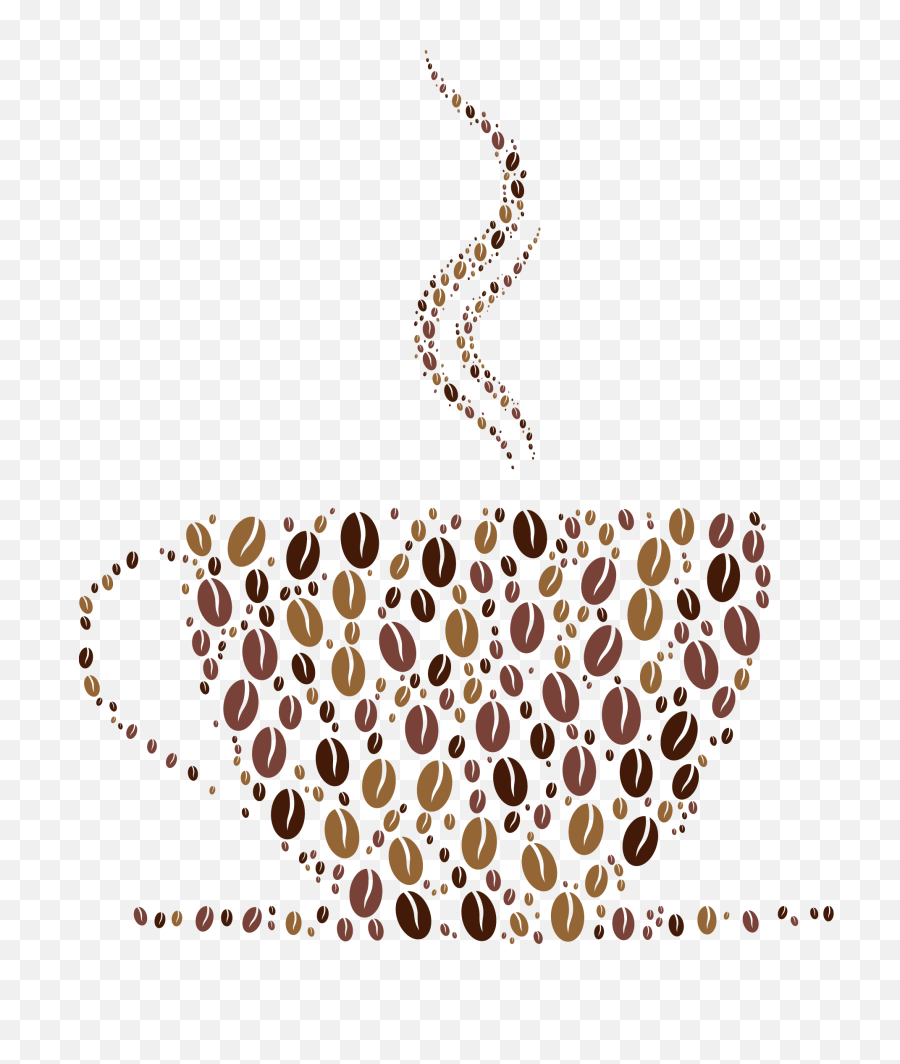 Download Hd Coffee Clipart Vector Png - Coffee Bean Coffee Coffee Vector Free Png,Coffee Bean Vector Png