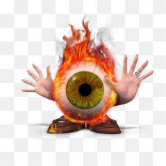 Fire Eyes Png - Burning Videojuegos Te Pueden Dejar Ciego Campaigns For Dry Eye,Fire Eyes Png