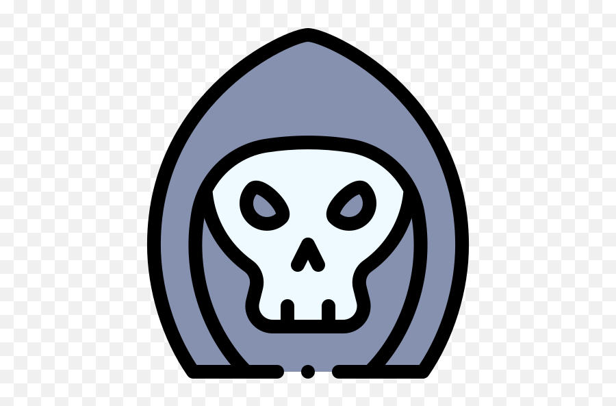 Grim Reaper - Free Halloween Icons Clip Art Png,Grim Reaper Transparent Background