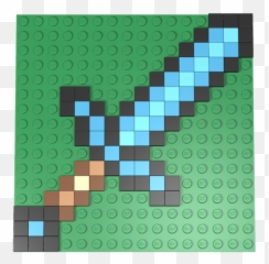 Lego Moc Png Minecraft Diamond