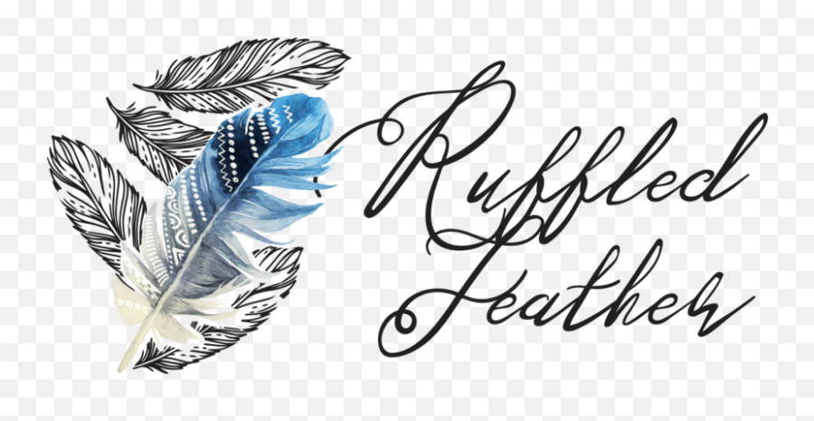 Ruffled Feather Australian Wine - Calligraphy Png,Feather Logo