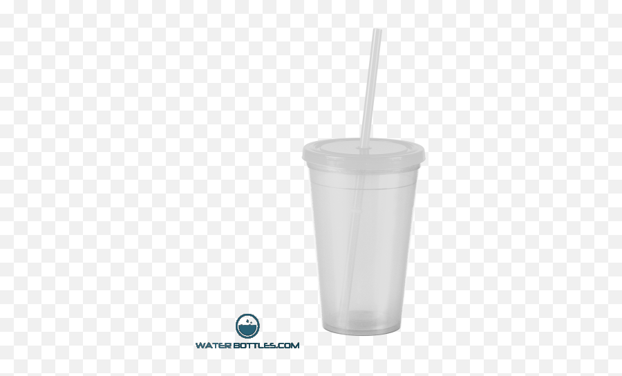 Download Insulated Straw Tumblers Frost - Plastic Cup With Straw Png,Straw Png