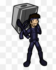 Download Hd Solid Snake - Cartoon png