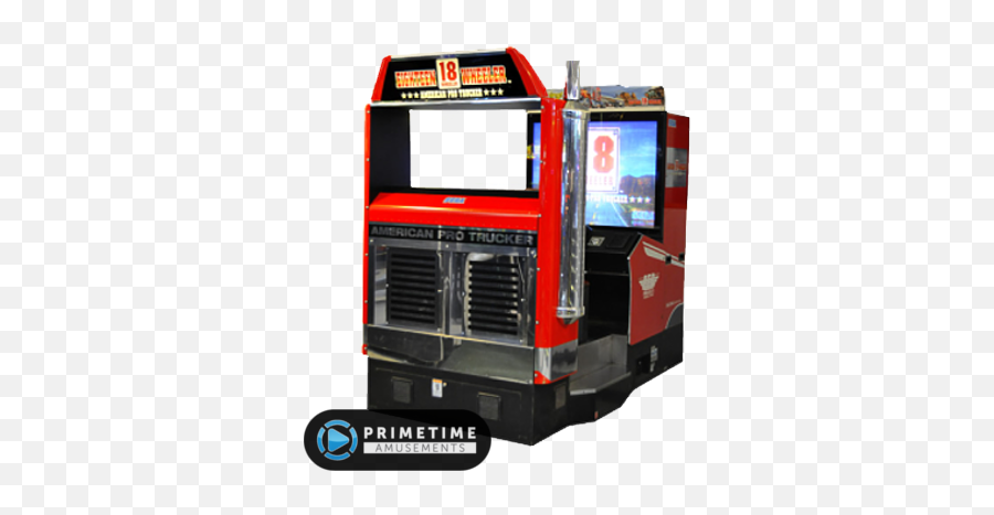 American Pro Trucker Deluxe - 18 Wheeler American Pro Trucker Arcade Machine Png,18 Wheeler Png