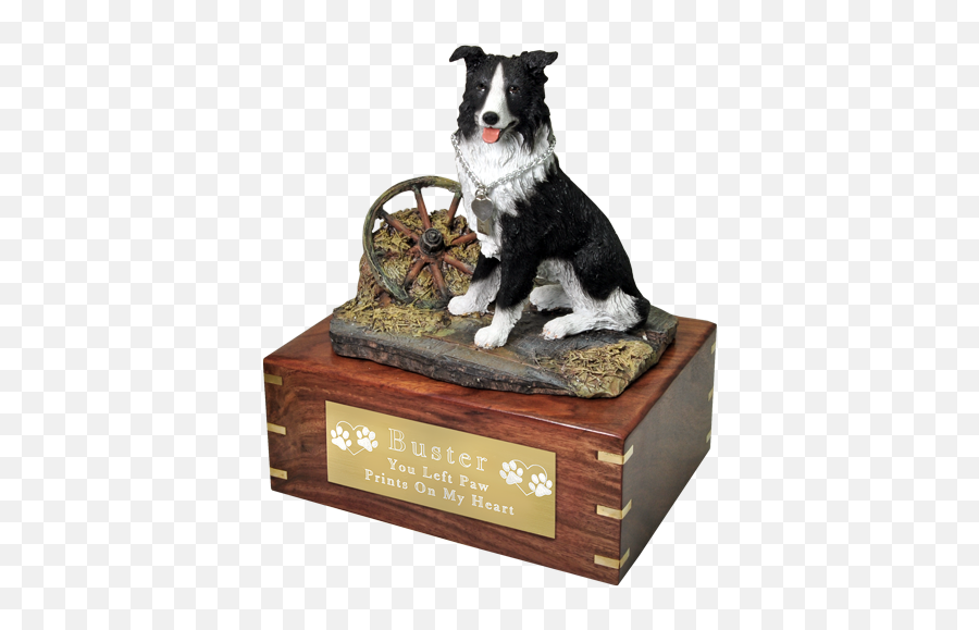 Border Collie Dog Urns New Memorials Direct - Border Collie Urns For ...