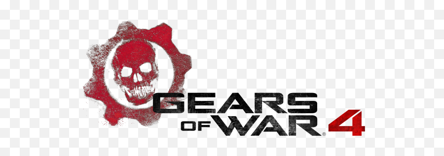 Download Gears Of War 4 Logo Png - Gears Of War 4 Logo,Gears Logo