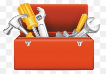 Download Svg Library Clip Art Cartoon - Transparent Background Tool Box Clipart Png,Tools Clipart Png