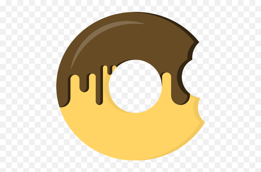 Donut Png Icon - Donut Bite Vector,Donut Png