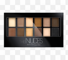The Maybelline Eyeshadow Palette Nudes - png