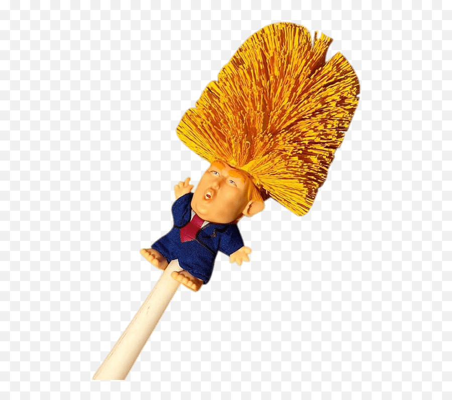 Trump Toilet Brush Transparent Png - Baby,Trump Wig Png