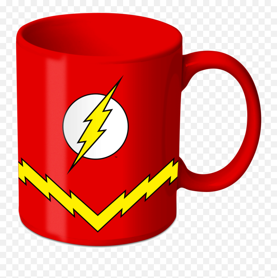 Dc Comics The Flash Costume Coffee Mug Cup - Flash Coffee Mug Png,The Flash Transparent