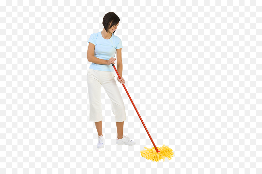 Lady With Mop Png Transparent Image - Mop Png,Mop Png