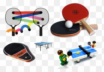 Raquetas Y Mesa De Ping Pong Psd Official Psds - Ping Pong Png,Ping Pong Png