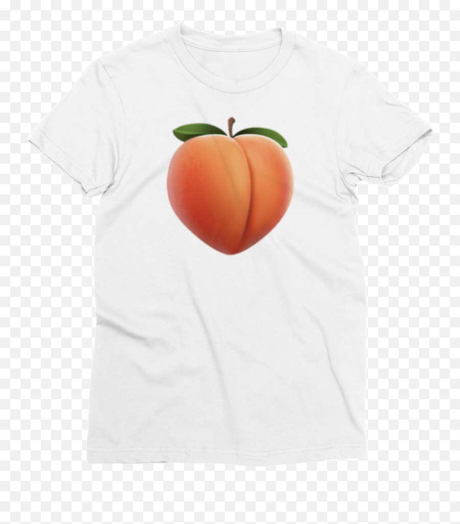 I Love Peach Emoji Shirt - Nectarine Png,Peach Emoji Transparent
