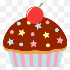 Cartoon Cupcake Transparent Png - Stickpng Cartoon Cupcake Clipart,Cupcakes Png