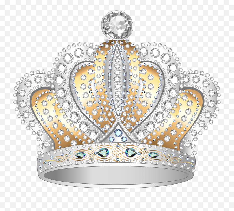 Silver Diamond Crown Logo - Logodix Transparent Gold Queen Crown Png,Gold Crown Logo