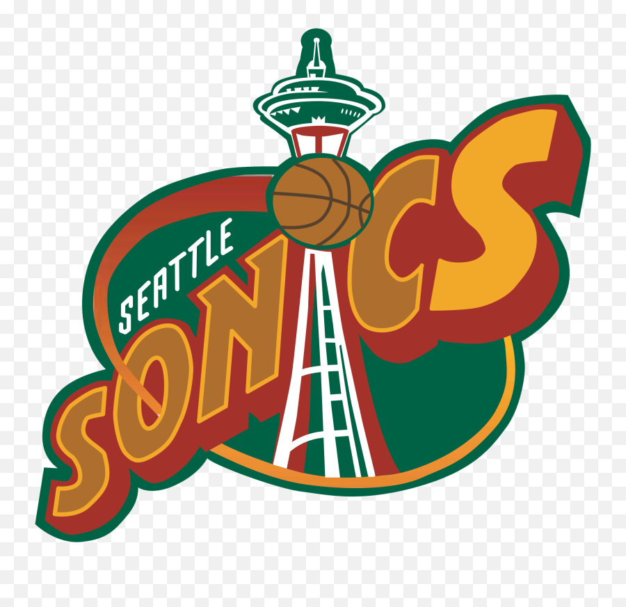 Oklahoma City Thunder Logo - Seattle Supersonics Logo Png,Oklahoma City Thunder Logo Png