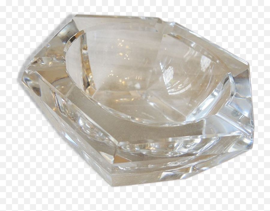 Hexagonal Very Thick Crystal Ashtray - Serveware Png,Ashtray Png