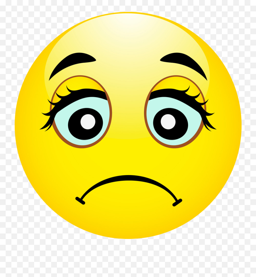 Sad Face Emoji Download Heart Black Red Pink - Sad Sad Emoji Png ...