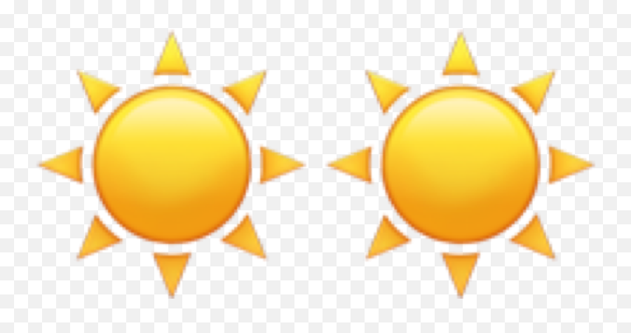 Sun Sol Emoji Iphone Emojiiphone - Iphone Sun Emoji Png,Sun Emoji Png